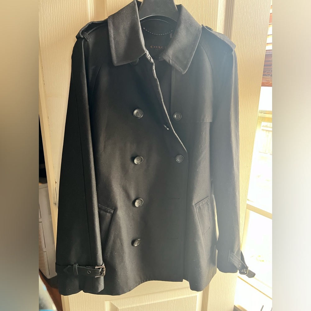 Coach Short Trench Coat